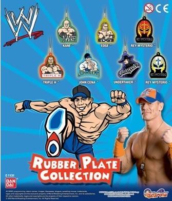50 mm WWE Płyta gumowa Kolekcja